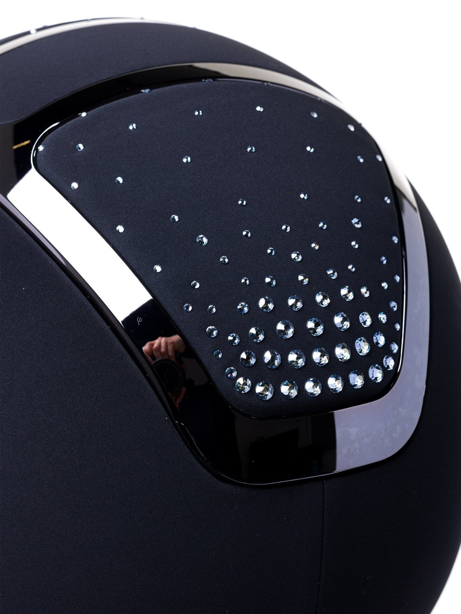 KASK STAR LADY CHROME KASK JEŹDZIECKI ANIMA SWARO PASSAGE CRYSTAL CZARNY - KASK Equishop