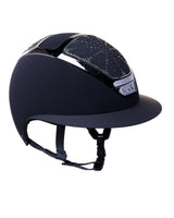 KASK STAR LADY CHROME KASK JEŹDZIECKI ANIMA SWARO RIVIERA CRYSTAL CZARNY - KASK Equishop