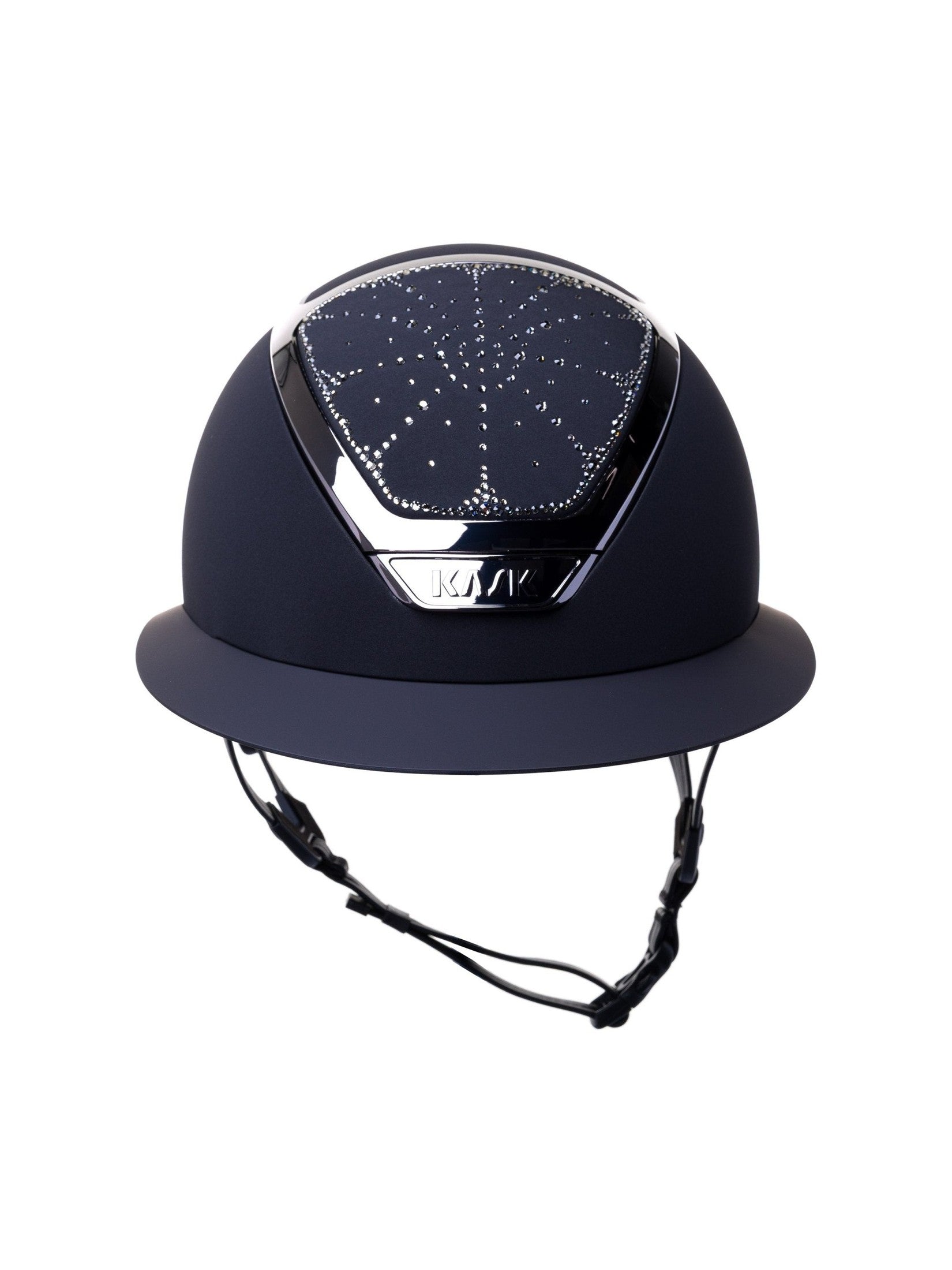 KASK STAR LADY CHROME KASK JEŹDZIECKI ANIMA SWARO RIVIERA CRYSTAL CZARNY - KASK Equishop