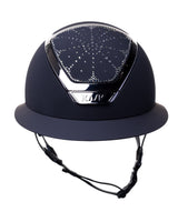 KASK STAR LADY CHROME KASK JEŹDZIECKI ANIMA SWARO RIVIERA CRYSTAL CZARNY - KASK Equishop