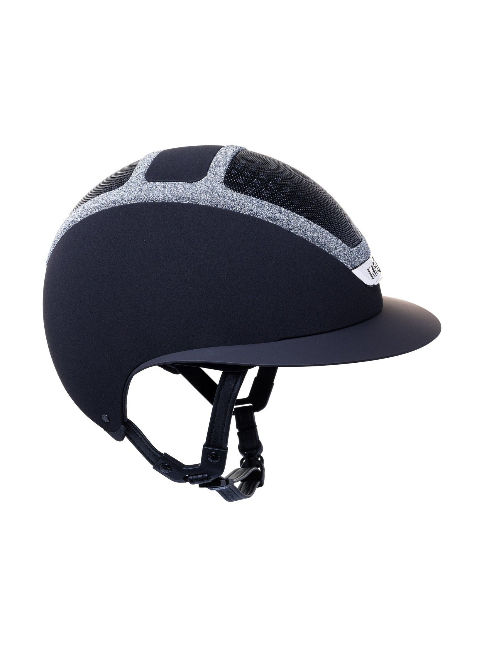 KASK STAR LADY CHROME KASK JEŹDZIECKI SWARO FRAME SILVER CZARNY - KASK Equishop
