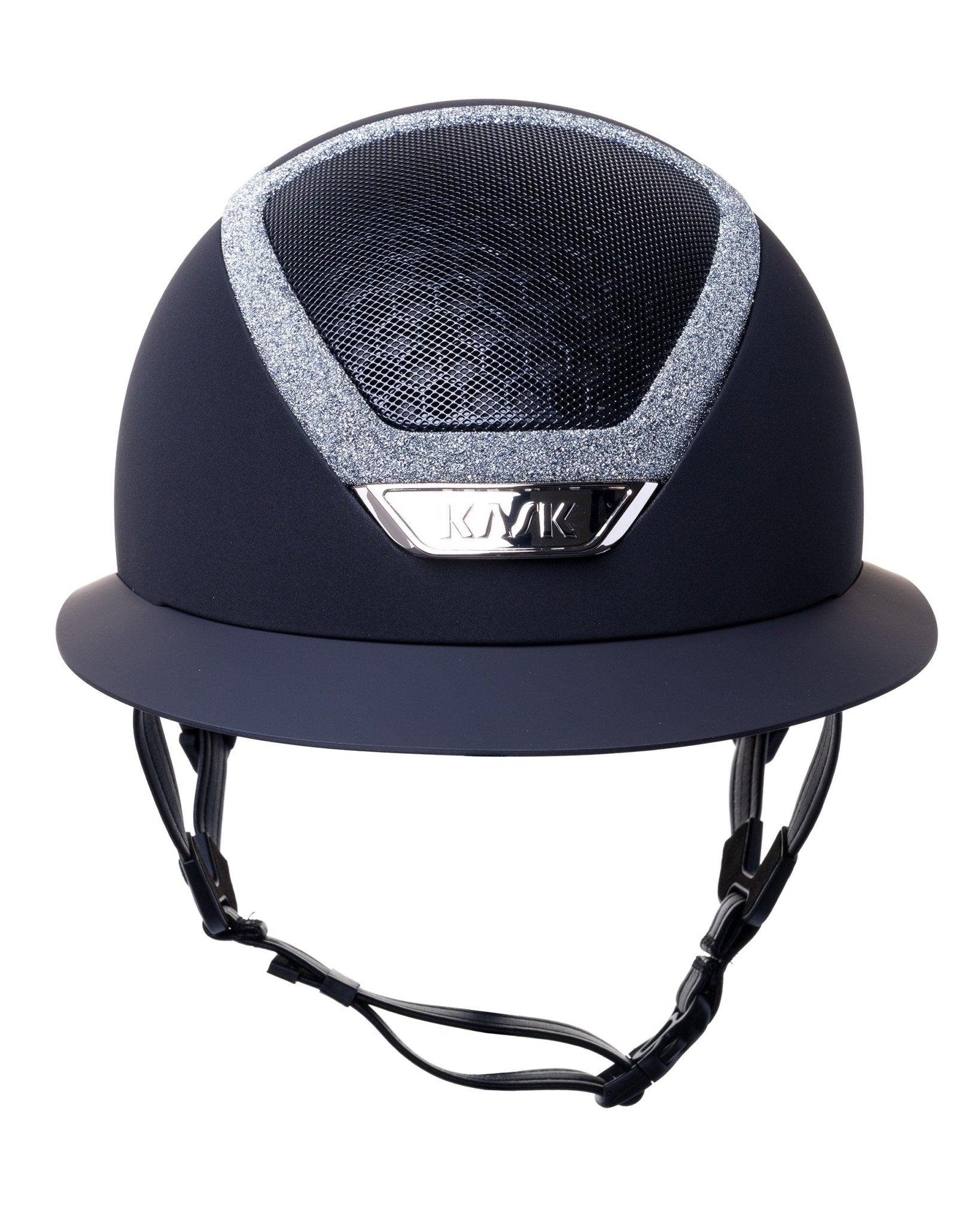 KASK STAR LADY CHROME KASK JEŹDZIECKI SWARO FRAME SILVER CZARNY - KASK Equishop