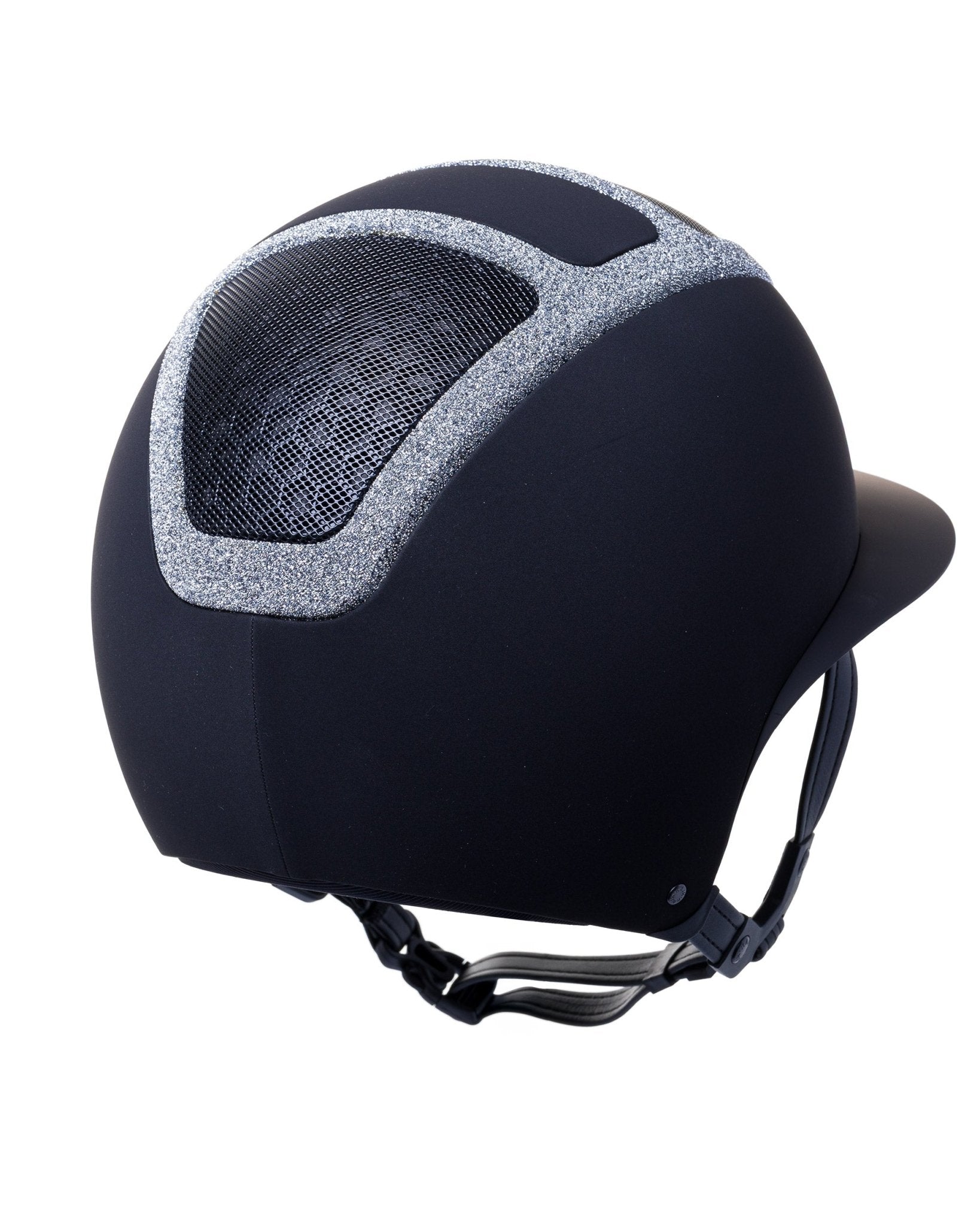 KASK STAR LADY CHROME KASK JEŹDZIECKI SWARO FRAME SILVER CZARNY - KASK Equishop