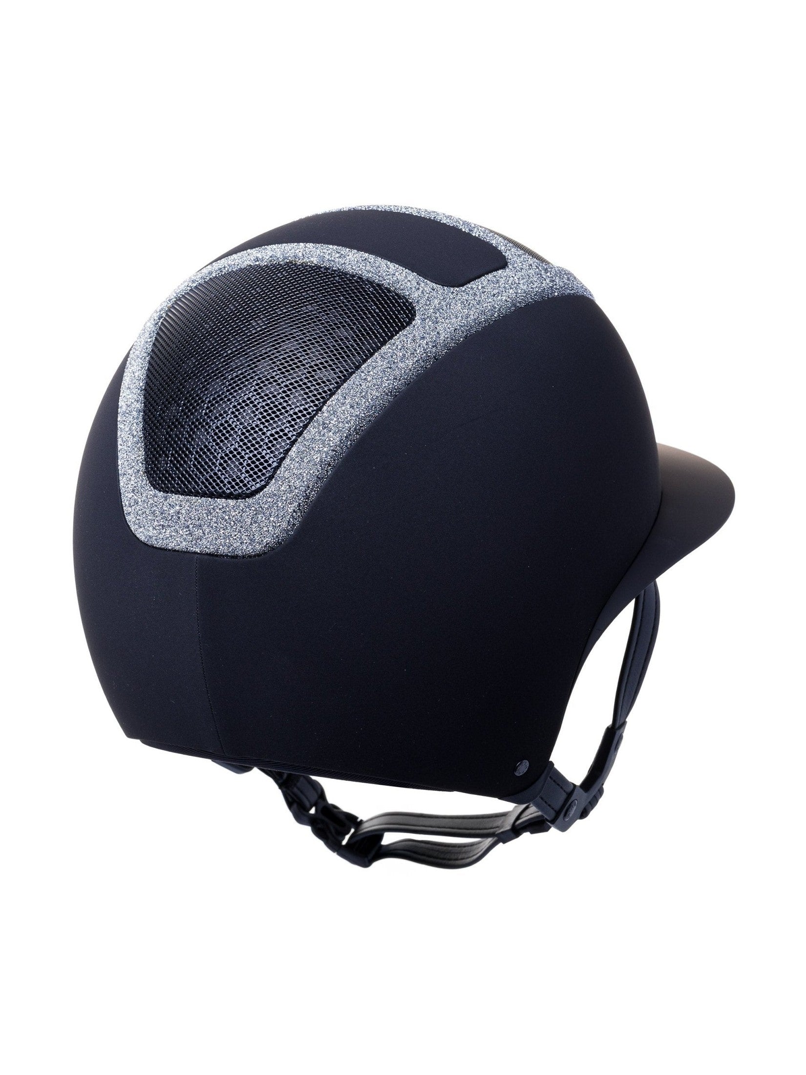 KASK STAR LADY CHROME KASK JEŹDZIECKI SWARO FRAME SILVER CZARNY - KASK Equishop