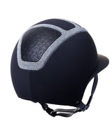 KASK STAR LADY CHROME KASK JEŹDZIECKI SWARO FRAME SILVER CZARNY - KASK Equishop