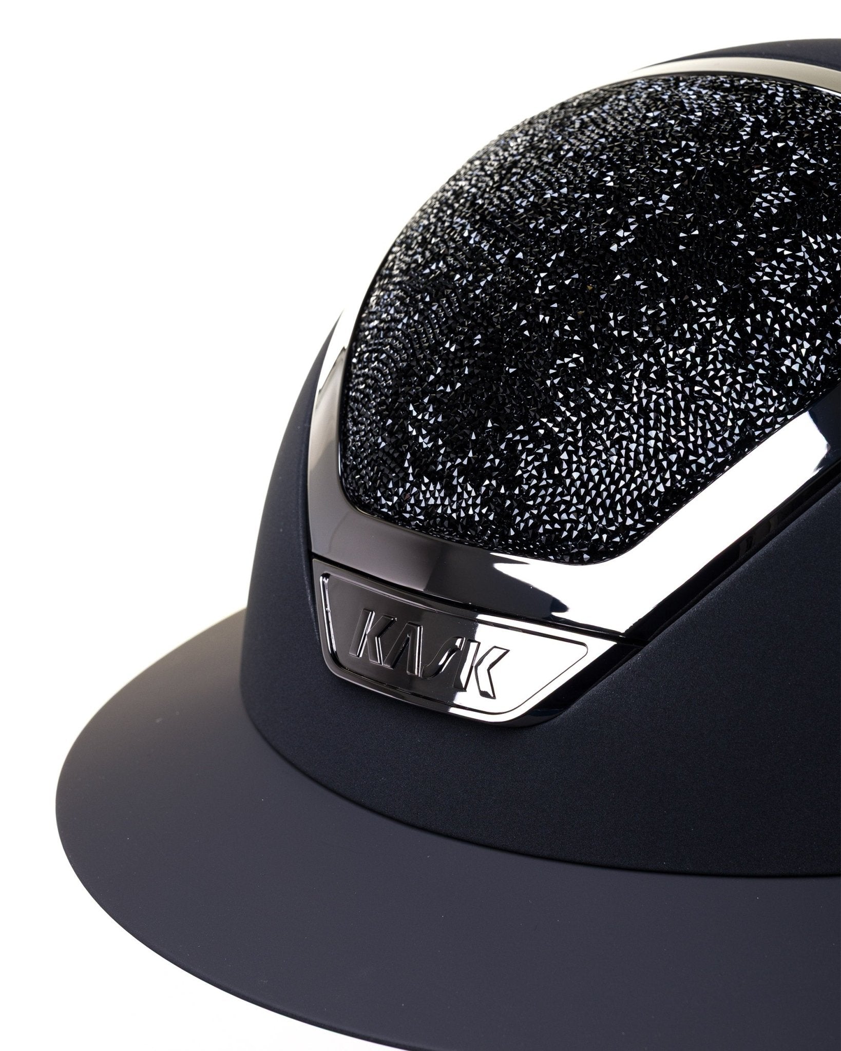 KASK STAR LADY CHROME KASK JEŹDZIECKI SWARO MIDNIGHT CZARNY - KASK Equishop