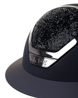 KASK STAR LADY CHROME KASK JEŹDZIECKI SWARO MIDNIGHT CZARNY - KASK Equishop