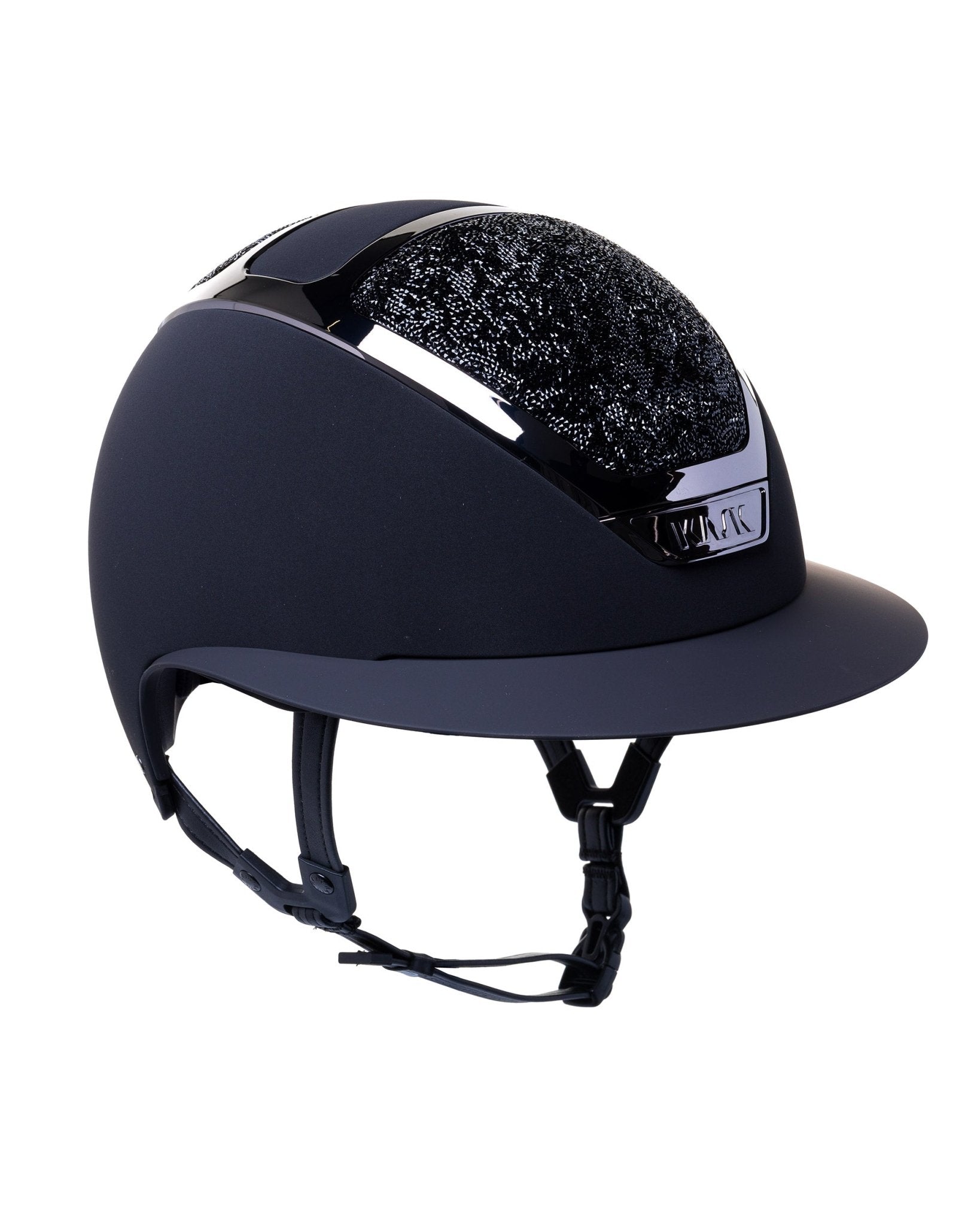 KASK STAR LADY CHROME KASK JEŹDZIECKI SWARO MIDNIGHT CZARNY - KASK Equishop