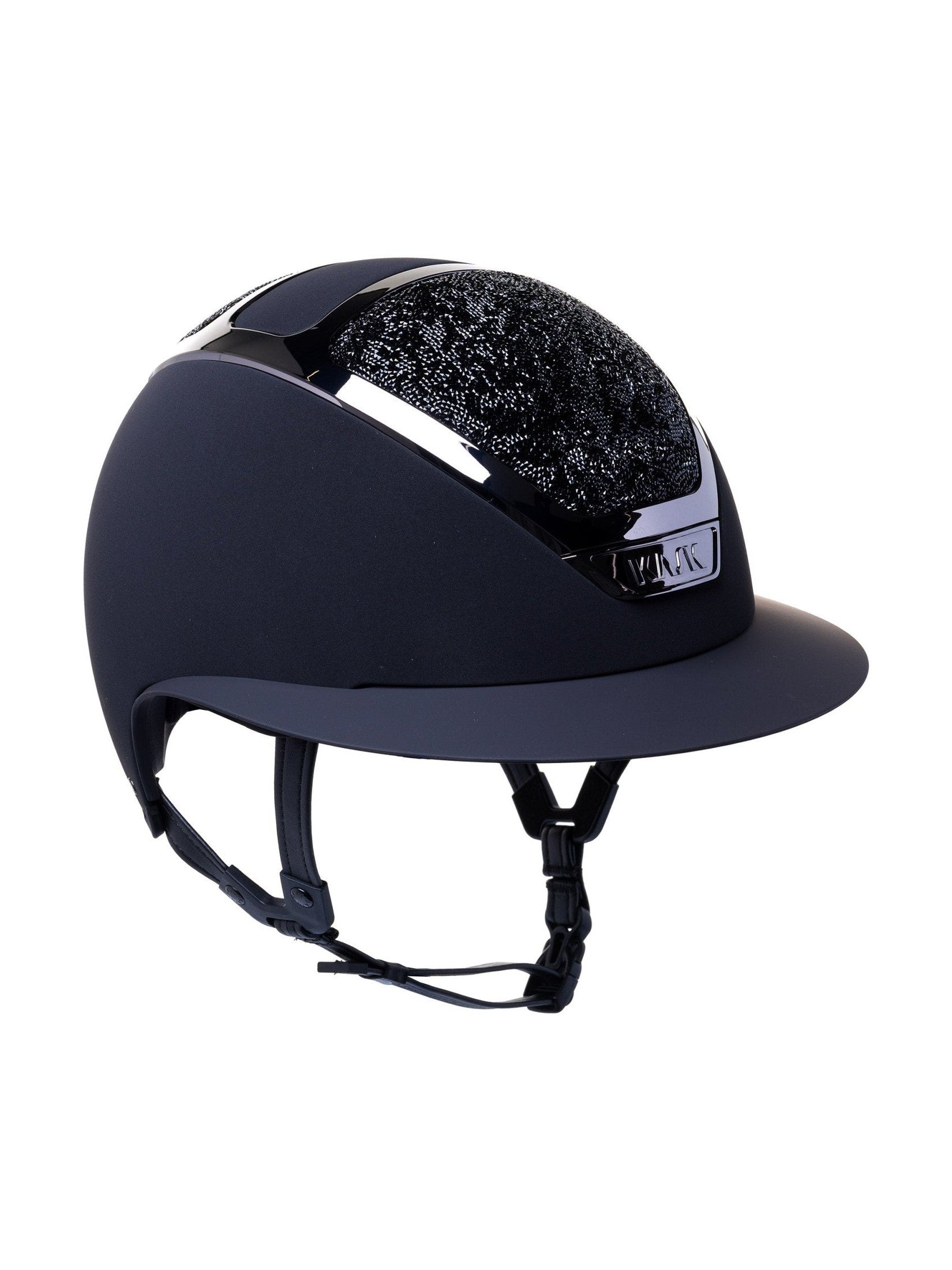 KASK STAR LADY CHROME KASK JEŹDZIECKI SWARO MIDNIGHT CZARNY - KASK Equishop