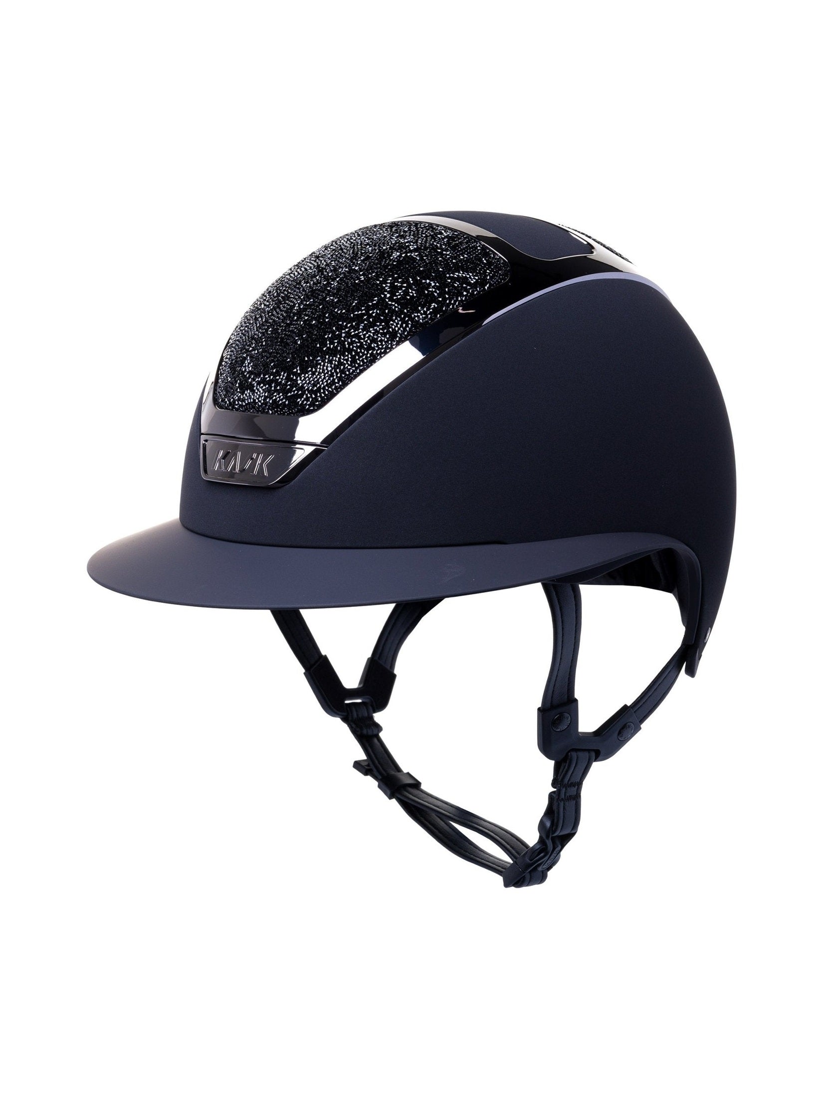 KASK STAR LADY CHROME KASK JEŹDZIECKI SWARO MIDNIGHT CZARNY - KASK Equishop