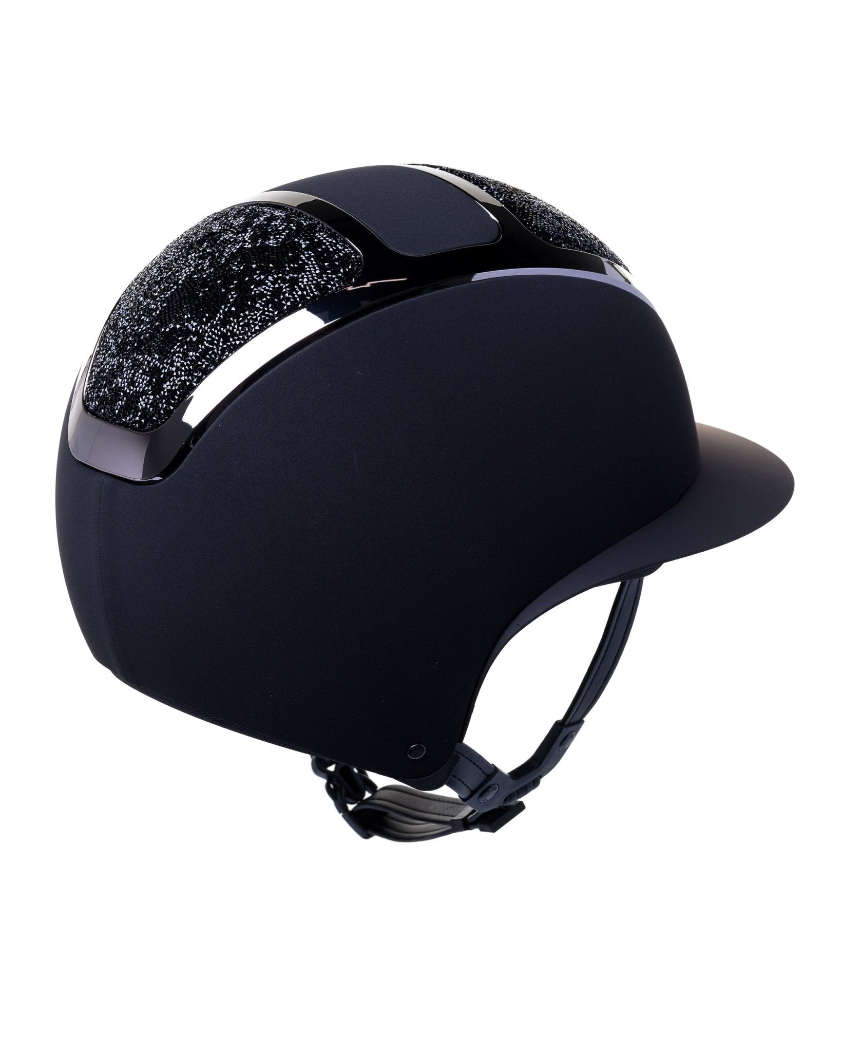 KASK STAR LADY CHROME KASK JEŹDZIECKI SWARO MIDNIGHT CZARNY - KASK Equishop
