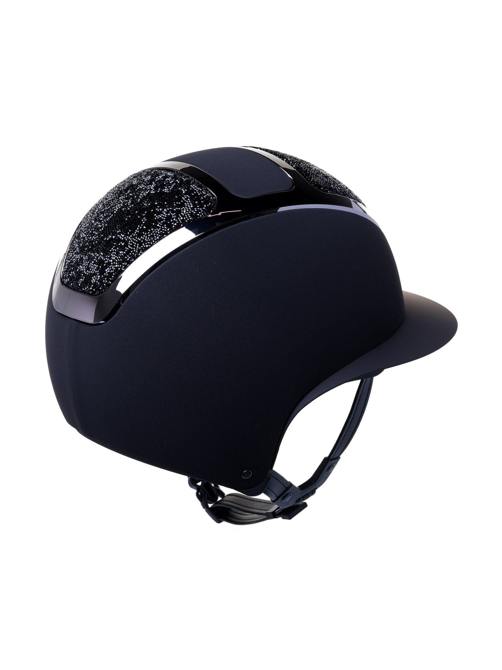 KASK STAR LADY CHROME KASK JEŹDZIECKI SWARO MIDNIGHT CZARNY - KASK Equishop
