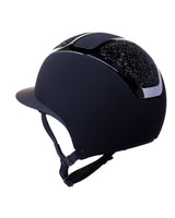 KASK STAR LADY CHROME KASK JEŹDZIECKI SWARO MIDNIGHT CZARNY - KASK Equishop