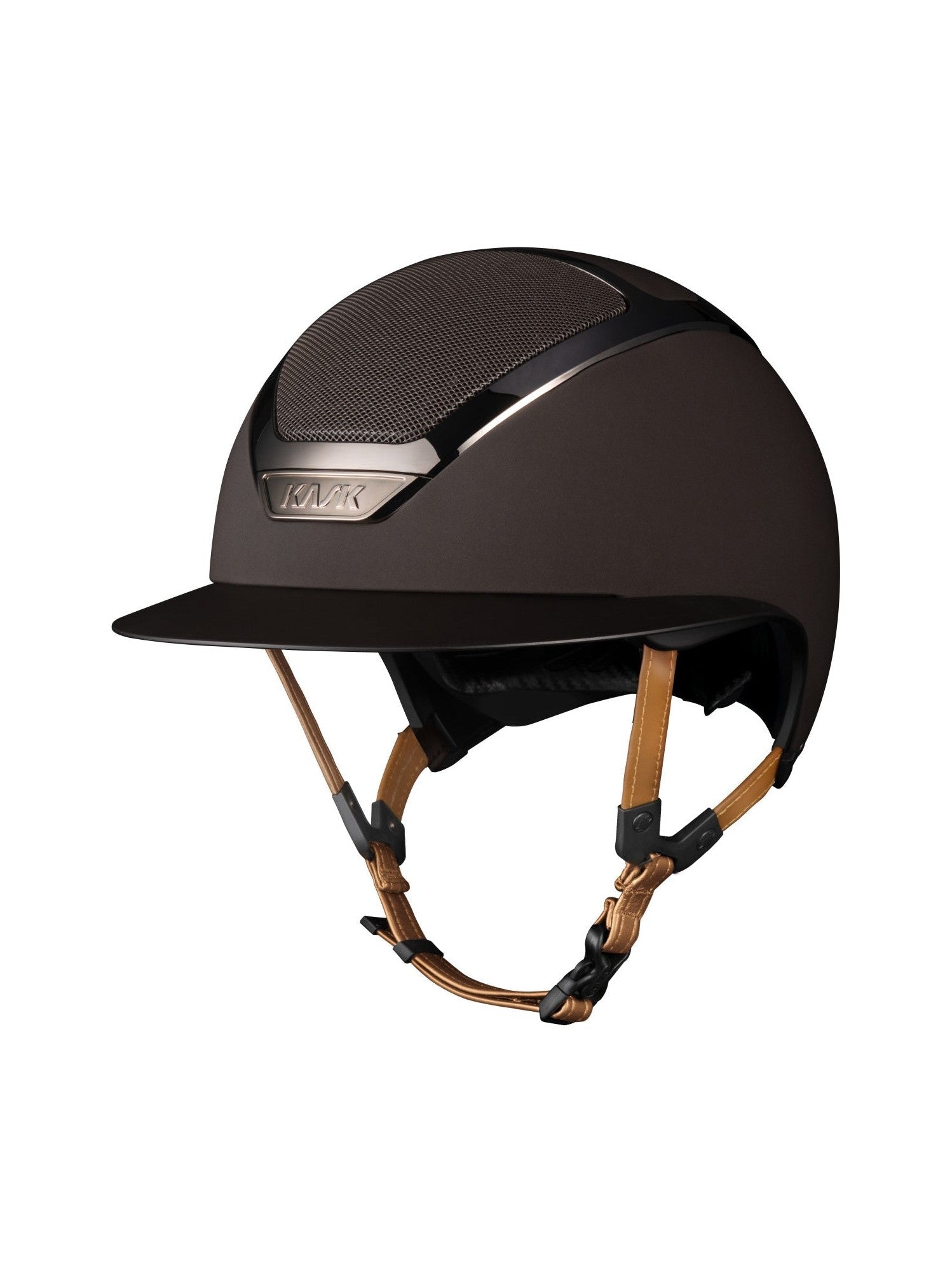 KASK STAR LADY CHROME KASK JEŹDZIECKI Z BEŻOWYM PASKIEM - KASK Equishop