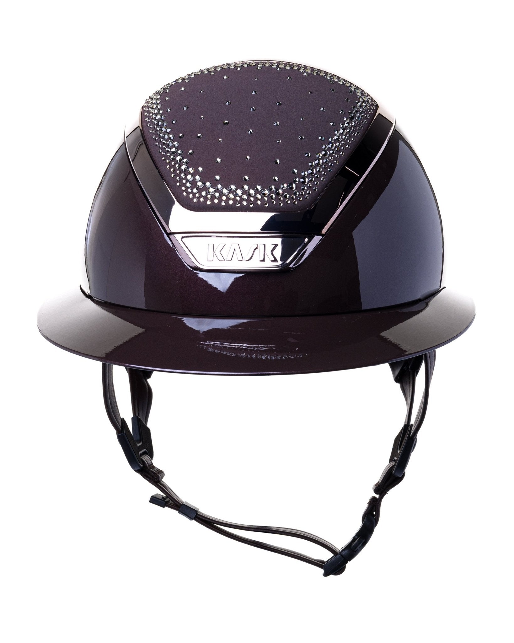 KASK STAR LADY PURE SHINE KASK JEŹDZIECKI ANIMA SWARO IN OUT CRYSTAL BRĄZOWY - KASK Equishop