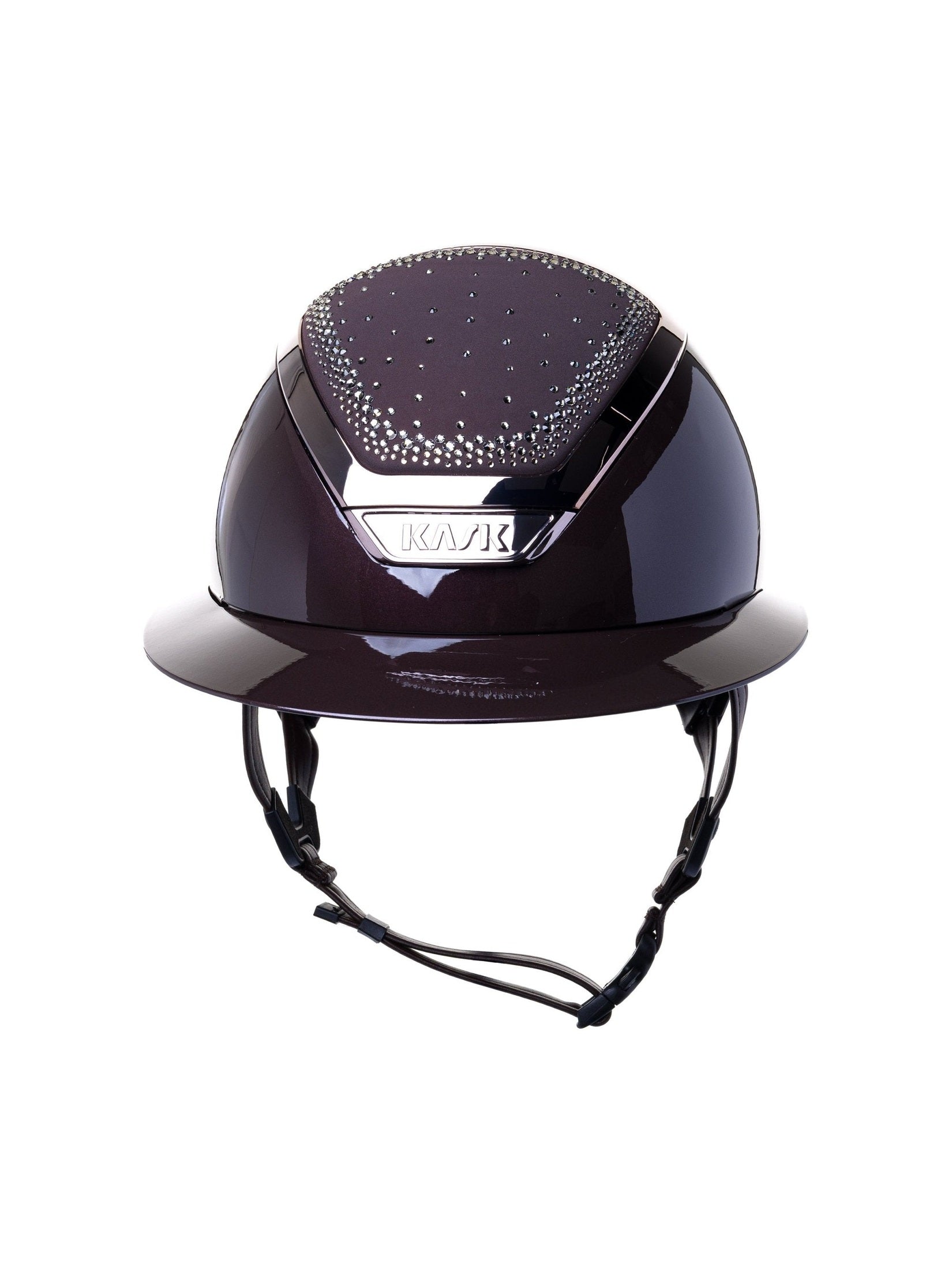 KASK STAR LADY PURE SHINE KASK JEŹDZIECKI ANIMA SWARO IN OUT CRYSTAL BRĄZOWY - KASK Equishop