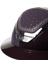 KASK STAR LADY PURE SHINE KASK JEŹDZIECKI ANIMA SWARO IN OUT CRYSTAL BRĄZOWY - KASK Equishop