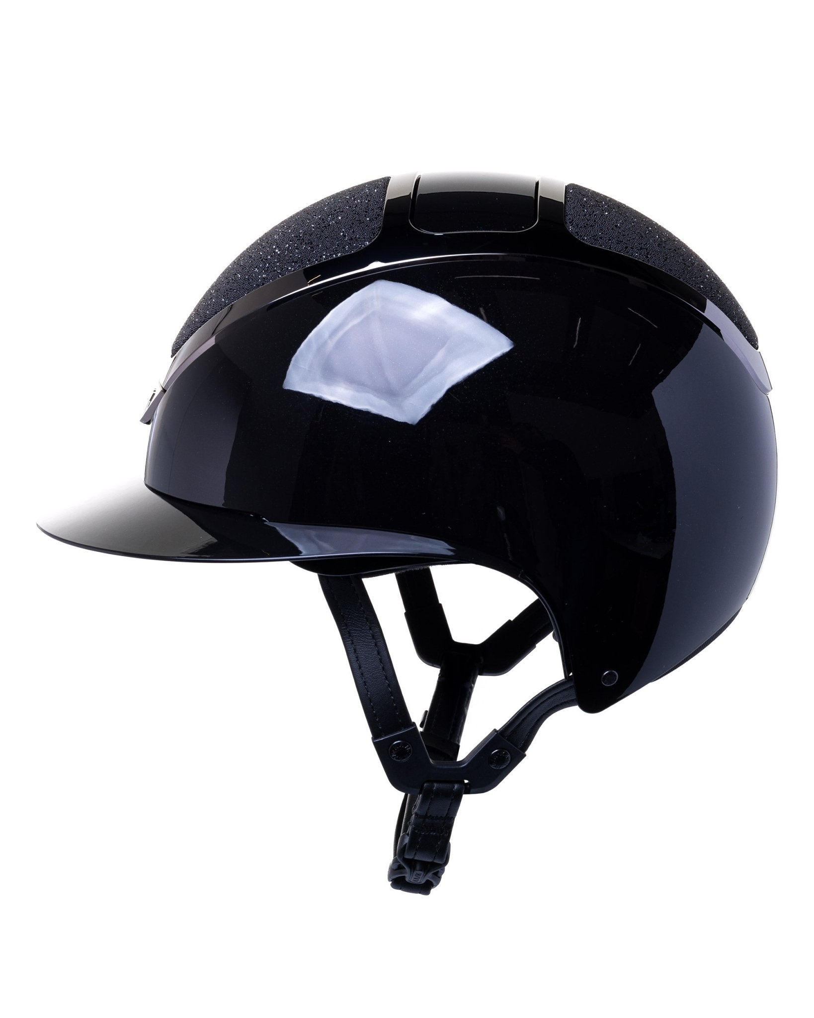 KASK STAR LADY PURE SHINE KASK JEŹDZIECKI SWARO CARPET CZARNY - KASK Equishop