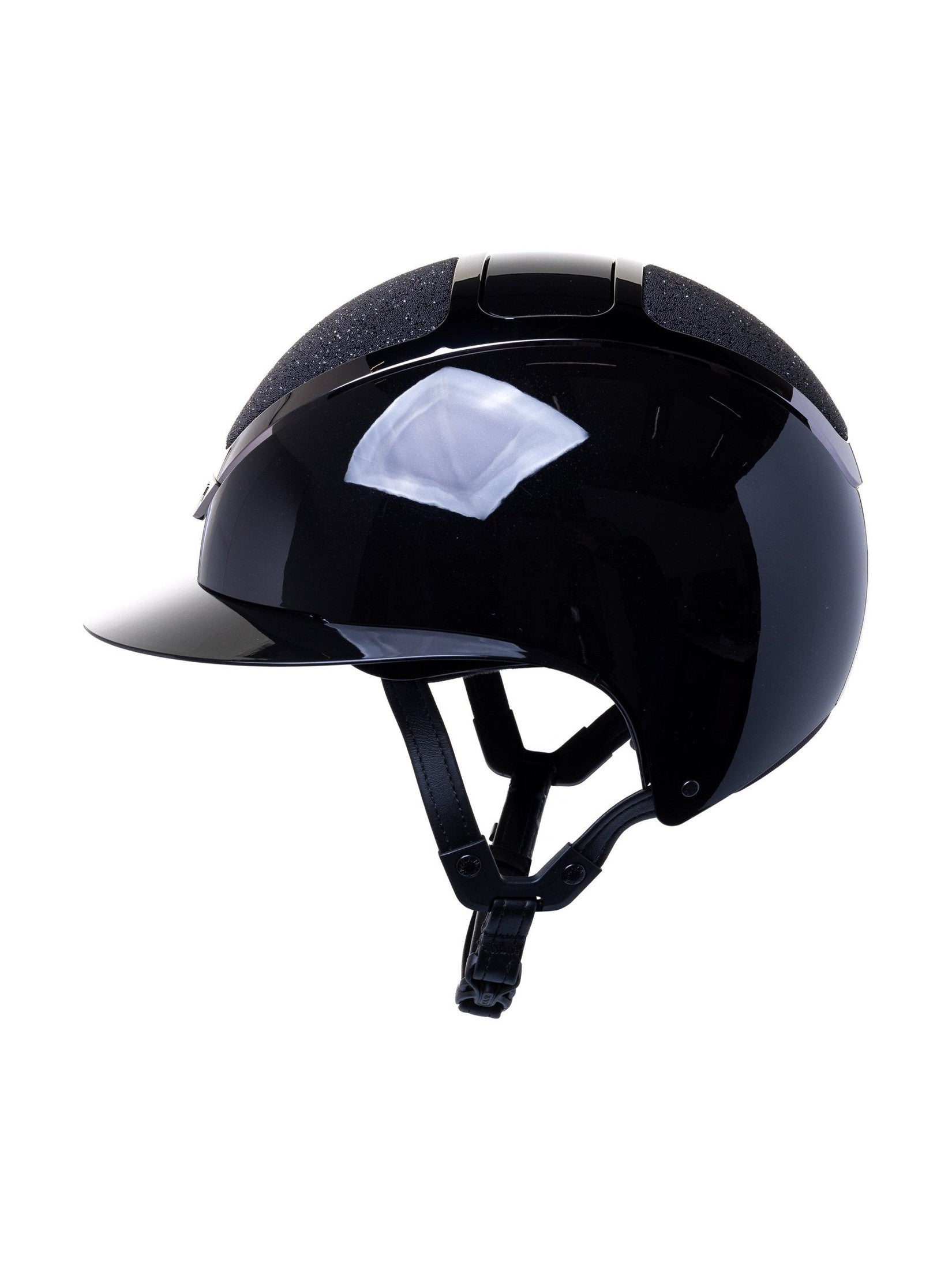 KASK STAR LADY PURE SHINE KASK JEŹDZIECKI SWARO CARPET CZARNY - KASK Equishop