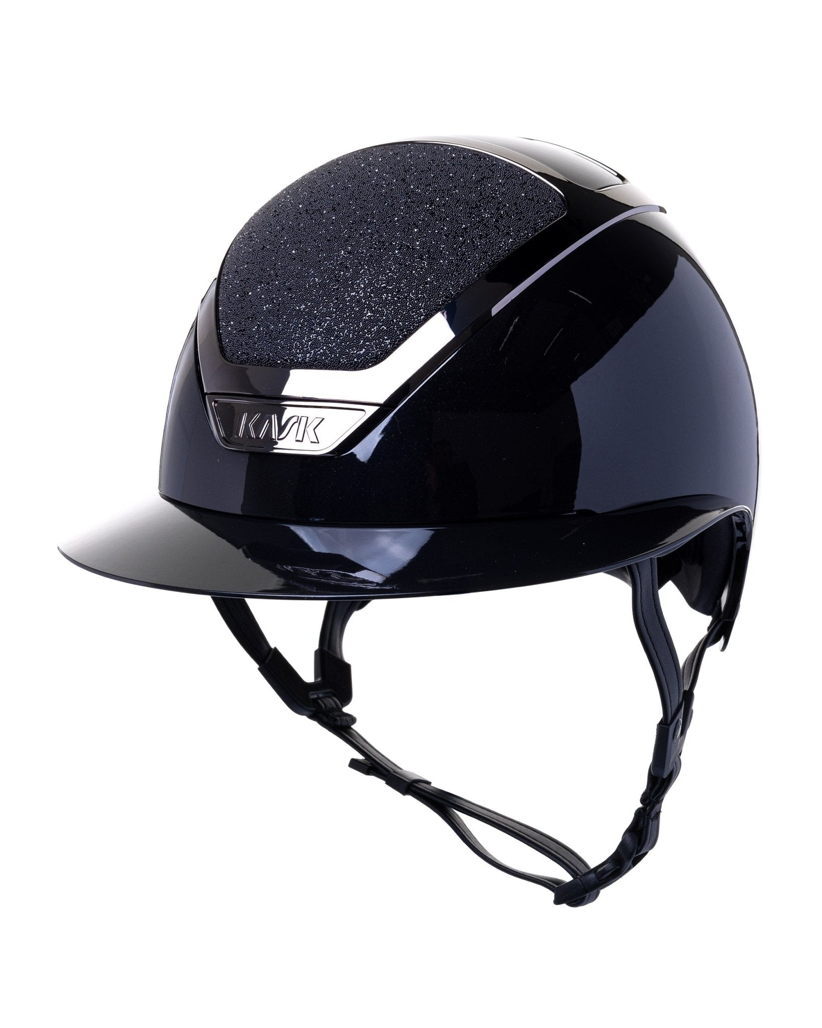 KASK STAR LADY PURE SHINE KASK JEŹDZIECKI SWARO CARPET CZARNY - KASK Equishop