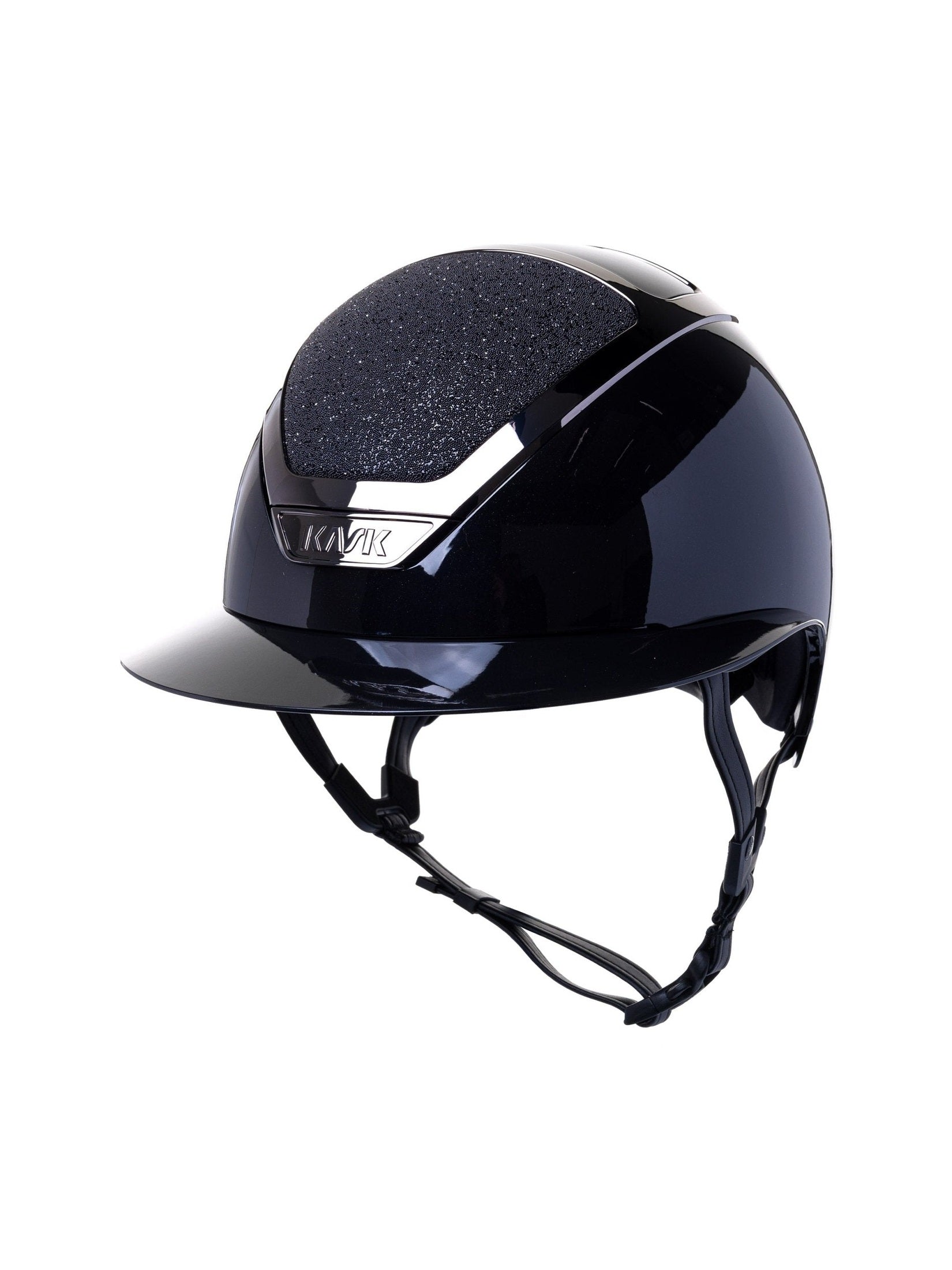 KASK STAR LADY PURE SHINE KASK JEŹDZIECKI SWARO CARPET CZARNY - KASK Equishop
