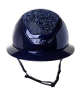 KASK STAR LADY PURE SHINE KASK JEŹDZIECKI SWARO MIDNIGHT MIXTURE ABISSO GRANATOWY - KASK Equishop