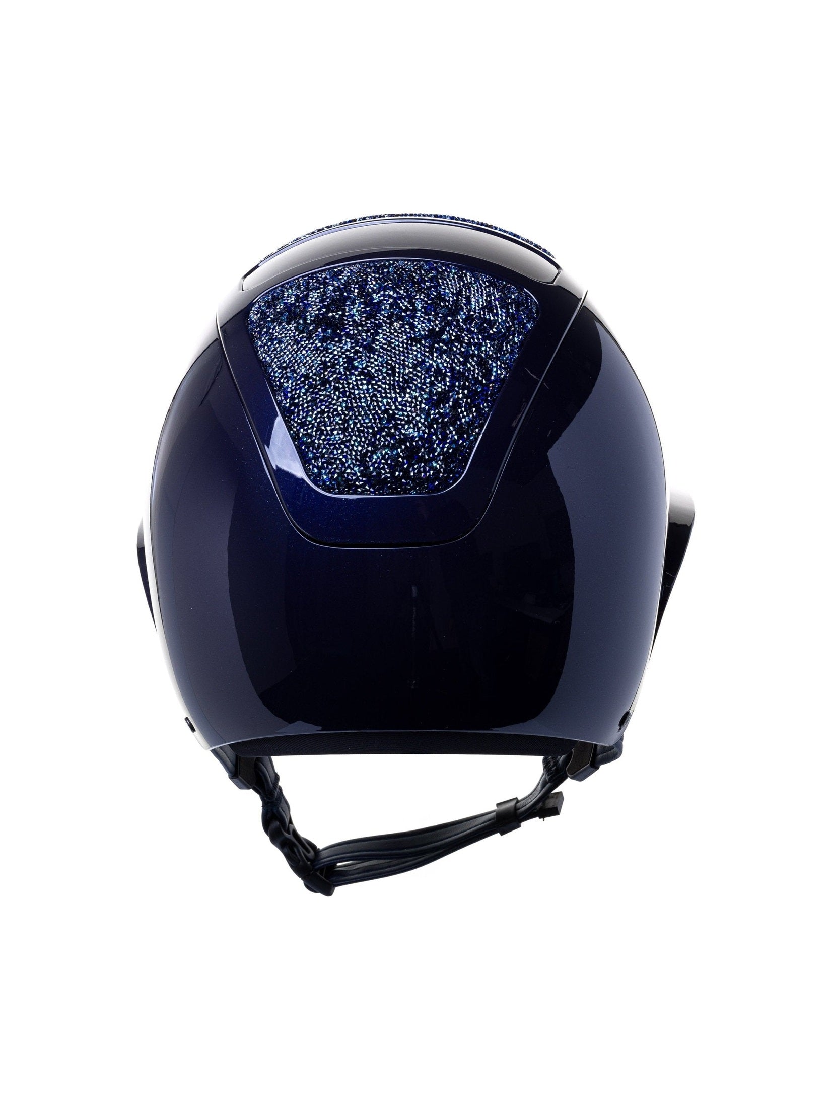 KASK STAR LADY PURE SHINE KASK JEŹDZIECKI SWARO MIDNIGHT MIXTURE ABISSO GRANATOWY - KASK Equishop