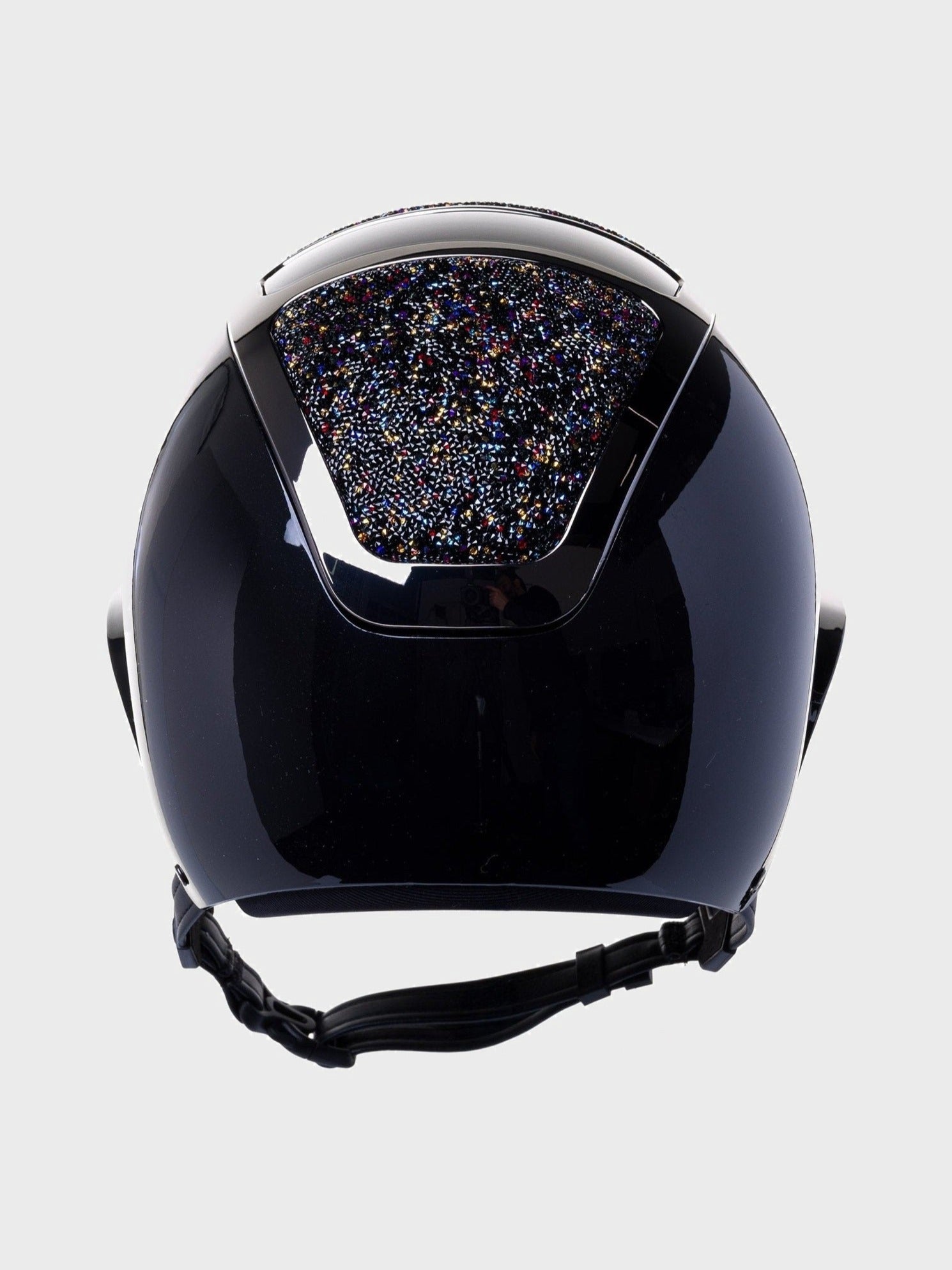 KASK STAR LADY PURE SHINE KASK JEŹDZIECKI SWARO MIDNIGHT MIXTURE VOLCANO CZARNY - KASK Equishop
