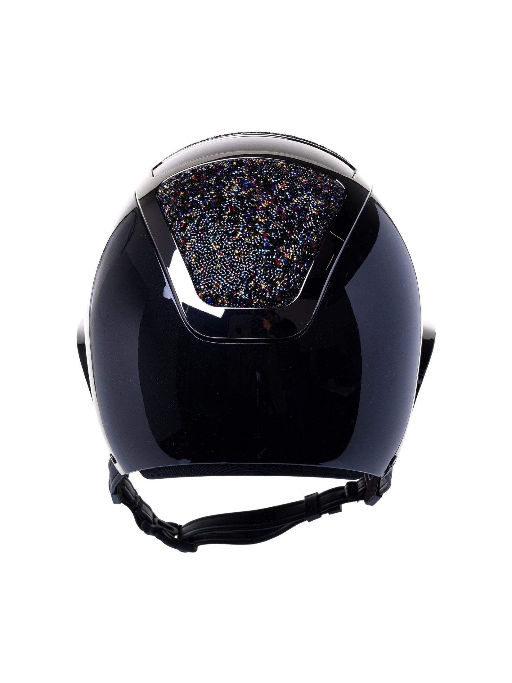 KASK STAR LADY PURE SHINE KASK JEŹDZIECKI SWARO MIDNIGHT MIXTURE VOLCANO CZARNY - KASK Equishop