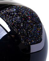 KASK STAR LADY PURE SHINE KASK JEŹDZIECKI SWARO MIDNIGHT MIXTURE VOLCANO CZARNY - KASK Equishop