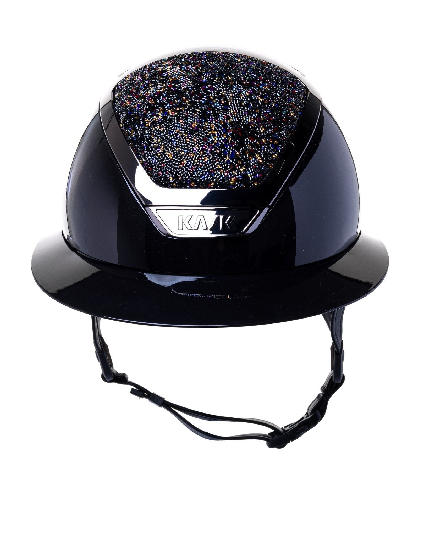 KASK STAR LADY PURE SHINE KASK JEŹDZIECKI SWARO MIDNIGHT MIXTURE VOLCANO CZARNY - KASK Equishop