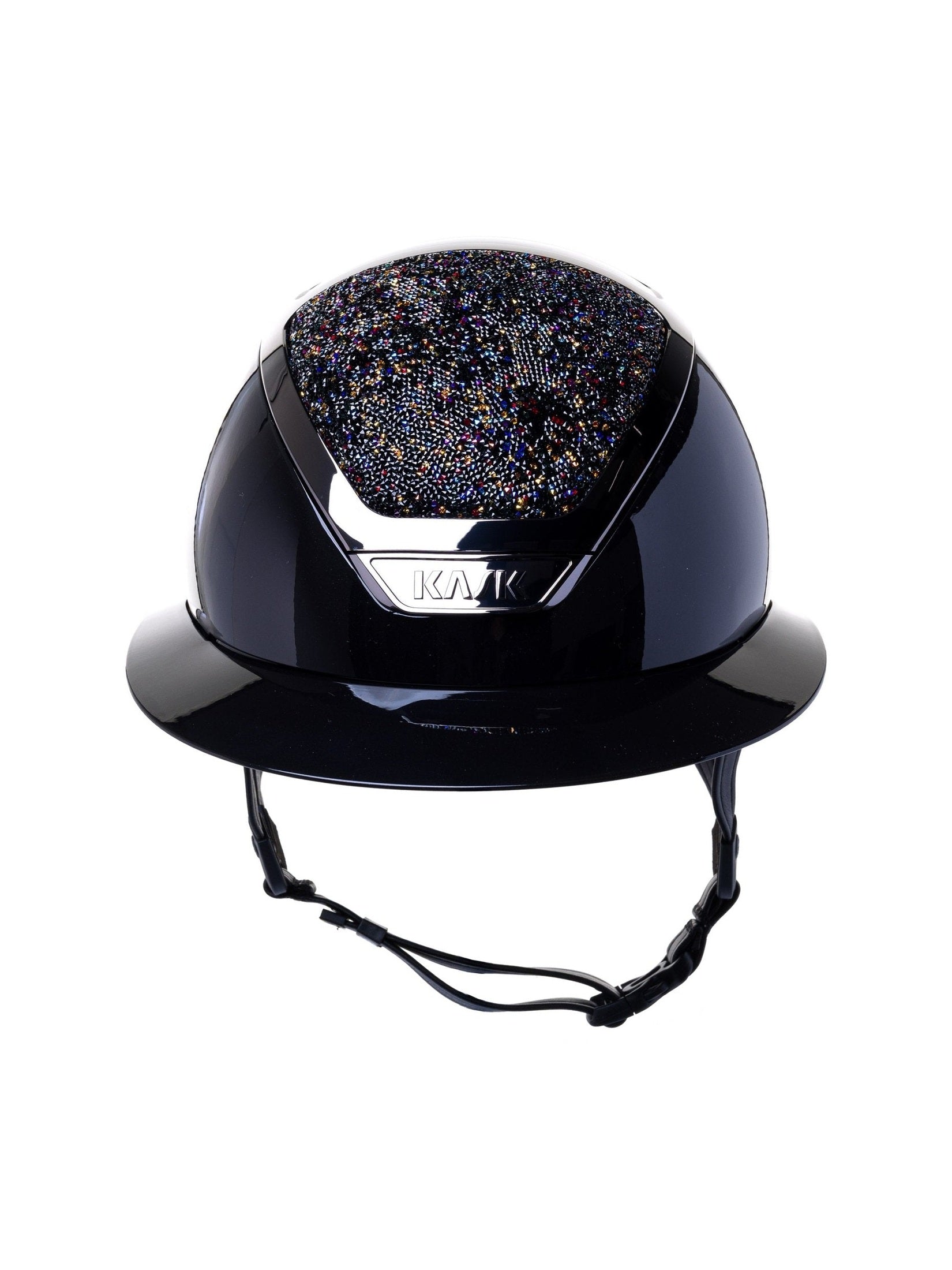 KASK STAR LADY PURE SHINE KASK JEŹDZIECKI SWARO MIDNIGHT MIXTURE VOLCANO CZARNY - KASK Equishop