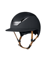 KASK STAR LADY CHROME KASK JEŹDZIECKI Z BEŻOWYM PASKIEM