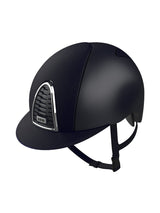 KEP ITALIA CROMO 2.0 LEATHER EQUESTRIAN HELMET NAVY