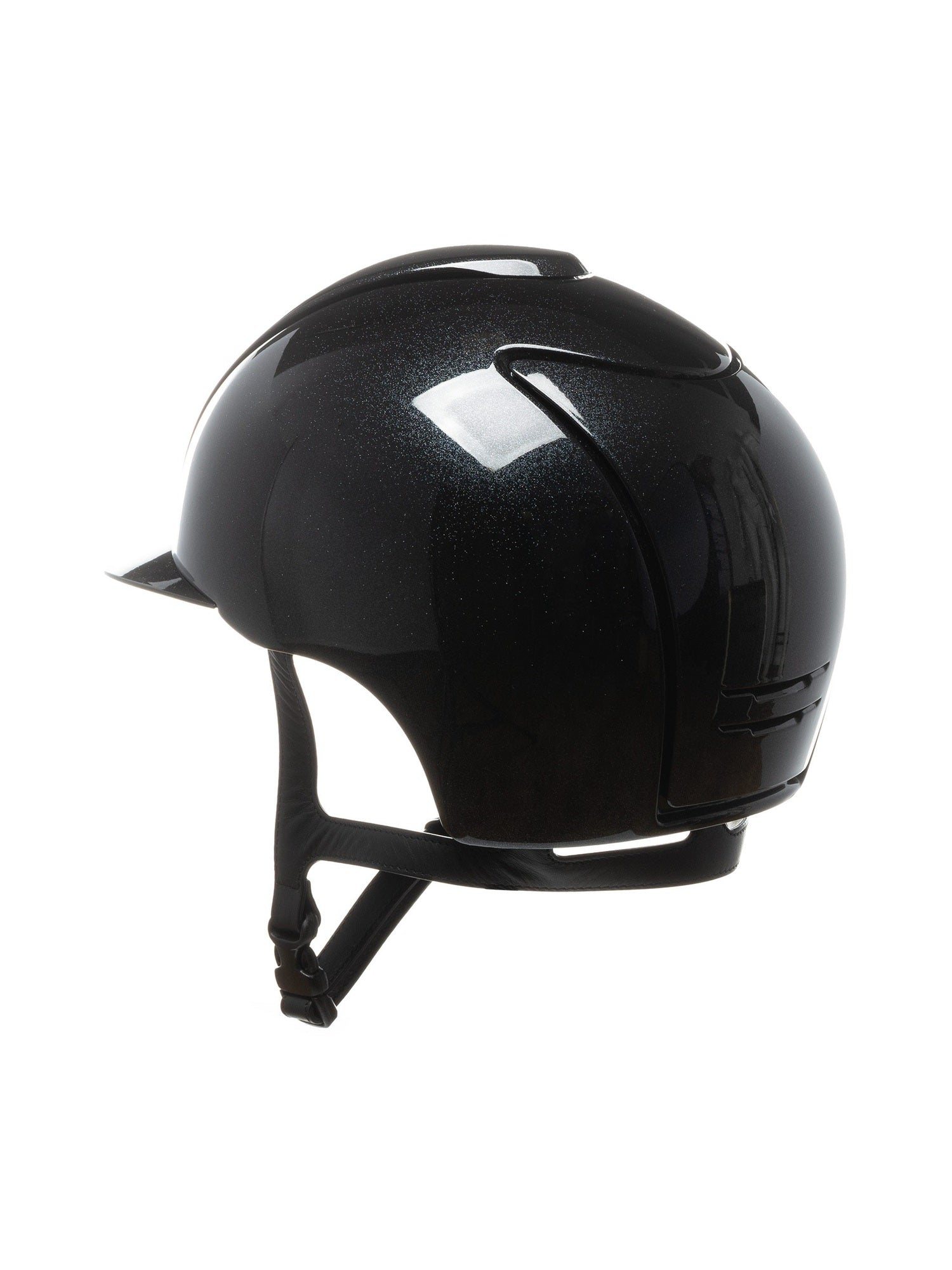 KEP ITALIA CROMO 2.0 METAL KASK JEŹDZIECKI DIAMOND CZARNY
