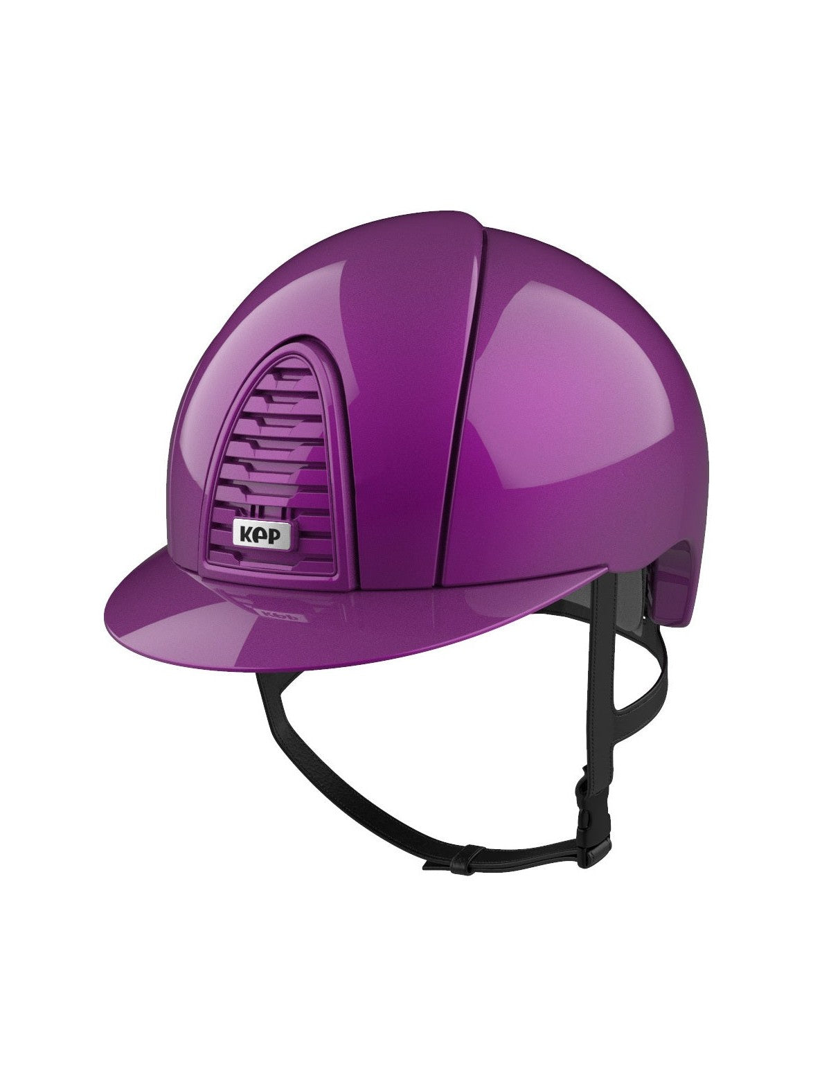 KEP ITALIA CROMO 2.0 METAL KASK JEŹDZIECKI PURPUROWY