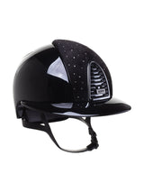 KEP ITALIA CROMO 2.0 POLISH BLACK EQUESTRIAN HELMET DROP BLACK