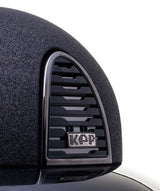 KEP ITALIA CROMO 2.0 POLISH KASK JEŹDZIECKI STAR BLK FRONT/POLISH VISOR/MIRROR BLK FRAME BUTTON/ZIRCONI LOGO CZARNY