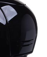 KEP ITALIA CROMO 2.0 POLISH KASK JEŹDZIECKI SUEDE BLACK NEBULA SILV/BLACK STRAP/MIRROR SILVER/SILVER LOGO CZARNY