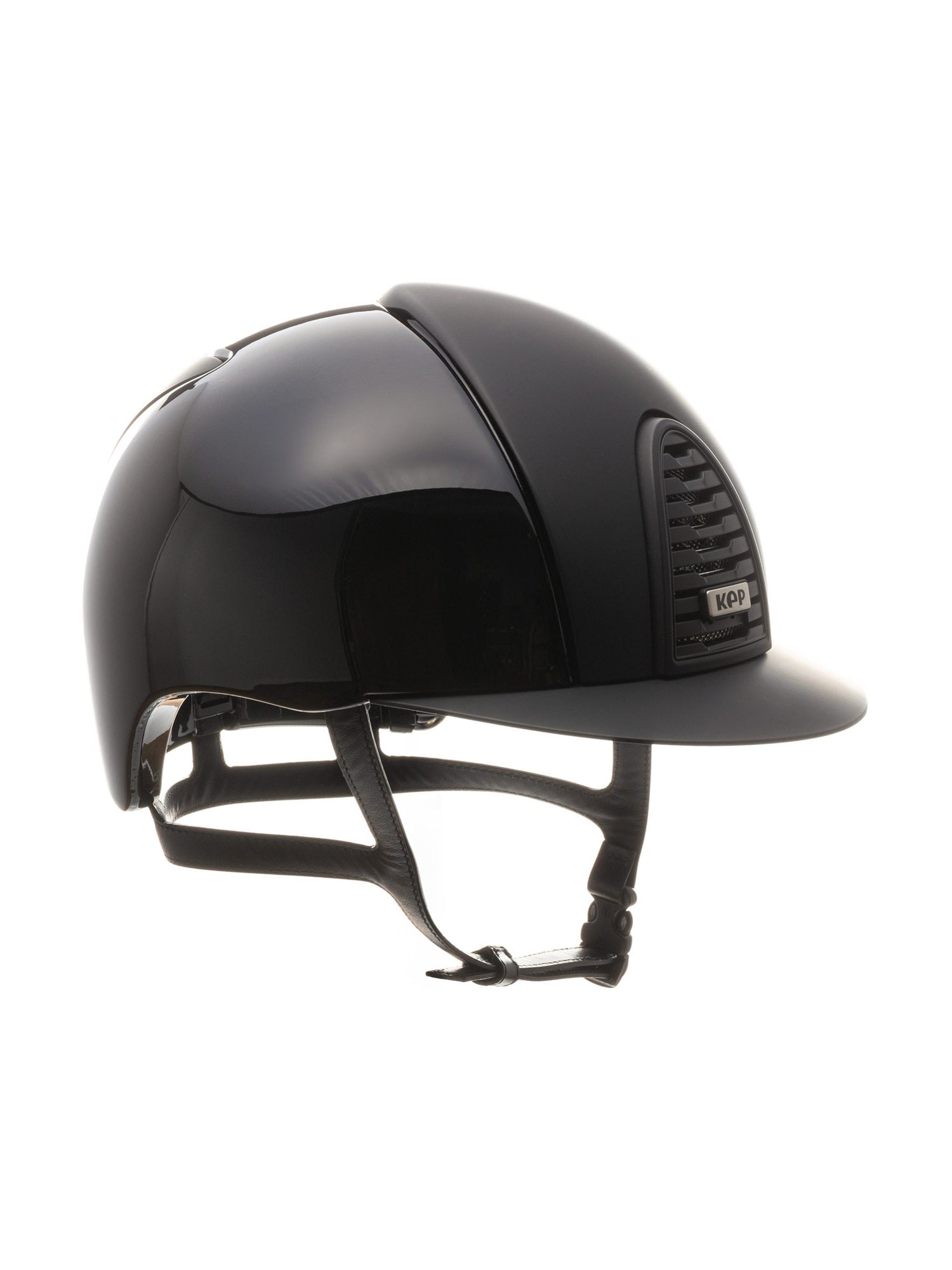 KEP ITALIA CROMO 2.0 POLISH EQUESTRIAN HELMET TEXTILE BLACK