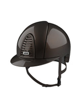 KEP ITALIA CROMO 2.0 POLISH METAL KASK JEŹDZIECKI BRĄZOWY