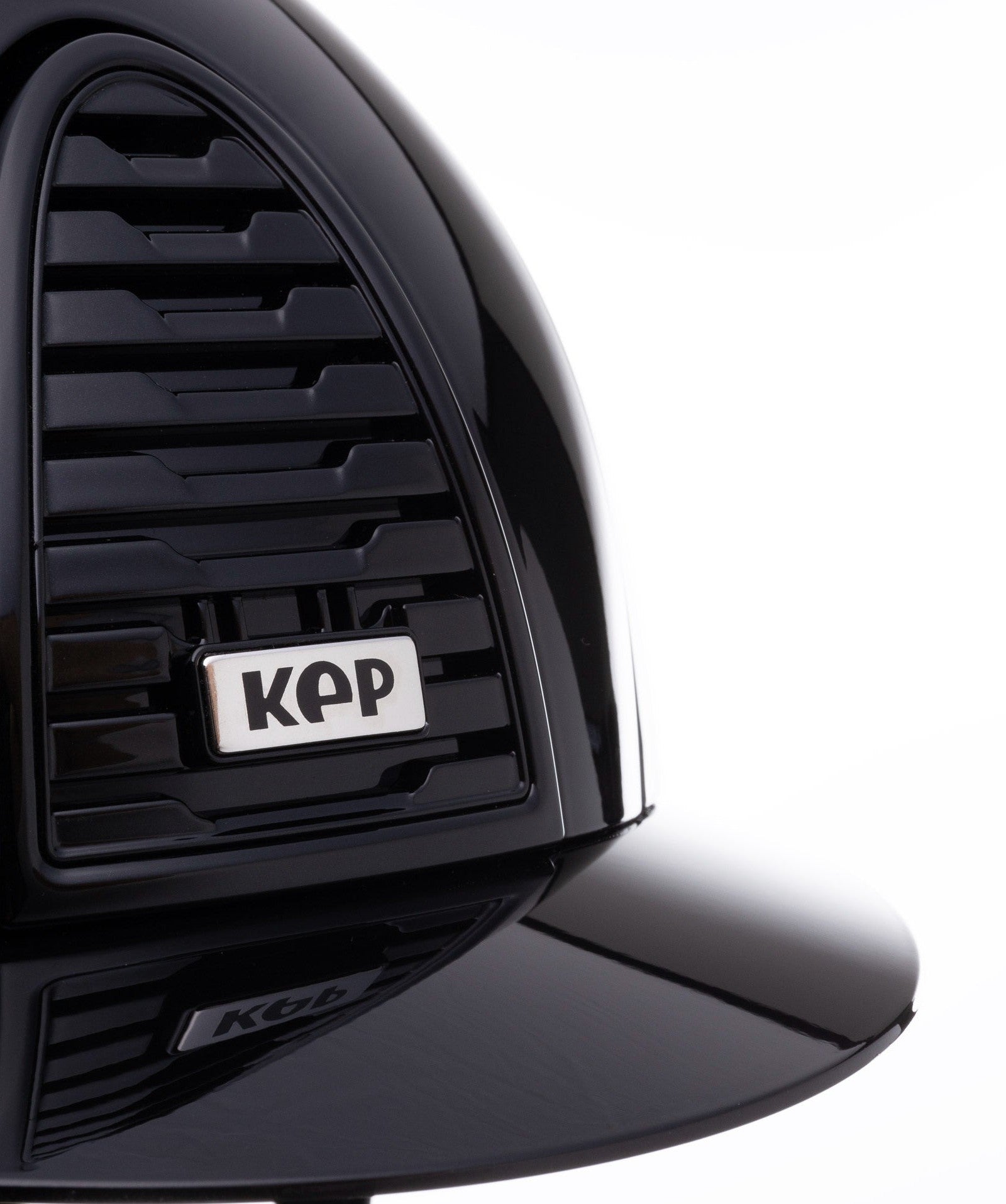 KEP ITALIA CROMO 2.0 POLISH METAL EQUESTRIAN HELMET BLACK