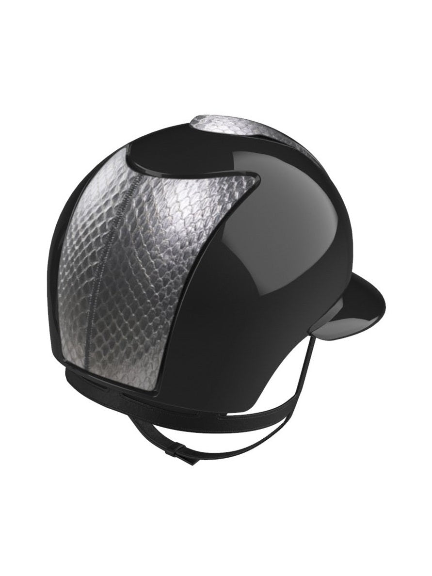 KEP ITALIA CROMO 2.0 SNAKE KASK JEŹDZIECKI METAL UNIVERSO CZARNY