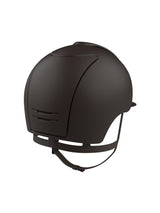 KEP ITALIA CROMO 2.0 TEXTILE EQUESTRIAN HELMET CHROME BROWN