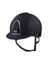 KEP ITALIA CROMO 2.0 TEXTILE EQUESTRIAN HELMET CHROME NAVY