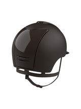 KEP ITALIA CROMO 2.0 TEXTILE EQUESTRIAN HELMET POLISH BROWN