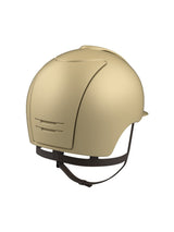 KEP ITALIA CROMO 2.0 TEXTILE KASK JEŹDZIECKI ROSE GOLD PIASKOWY
