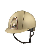 KEP ITALIA CROMO 2.0 TEXTILE KASK JEŹDZIECKI ROSE GOLD PIASKOWY