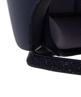 KEP ITALIA CROMO 2.0 TEXTILE KASK JEŹDZIECKI STAR BLUE/CRYSTAL BLK STRAP/DIAMOND BLK/ZIRCONI BLUE CZARNY
