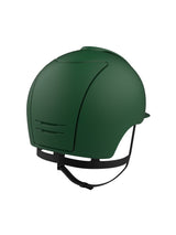 KEP ITALIA CROMO 2.0 TEXTILE EQUESTRIAN HELMET DARK GREEN